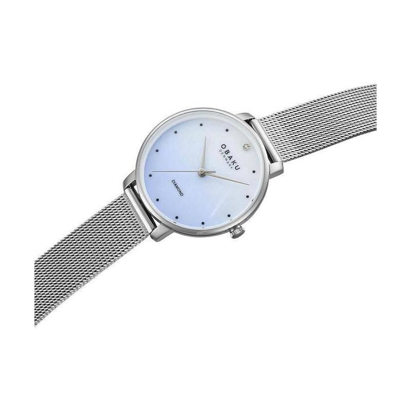 Obaku Denmark Diamond 30mm Women's Watch