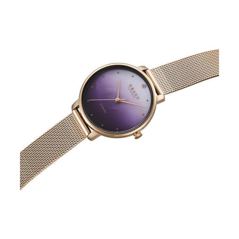 Obaku Denmark Diamond 30mm Women's Watch