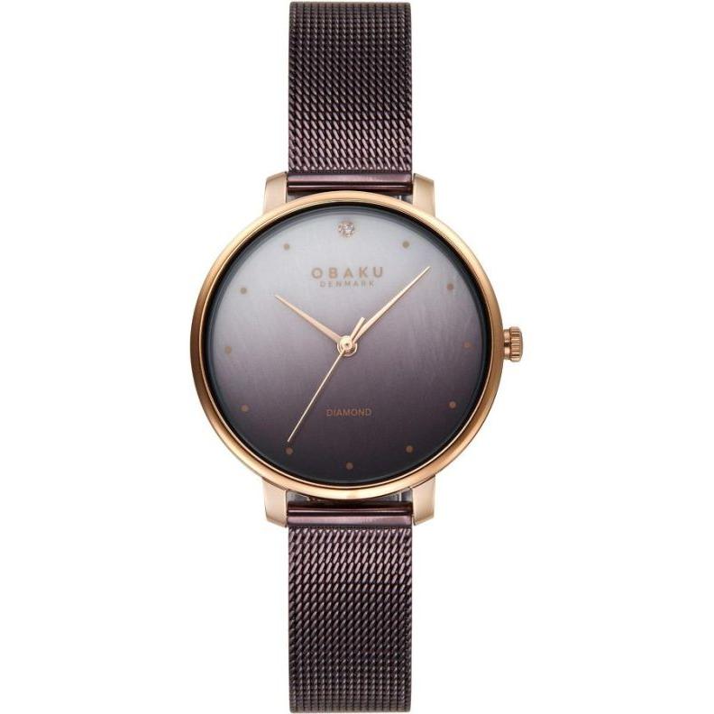 Obaku Denmark Diamond 30mm Women's Watch