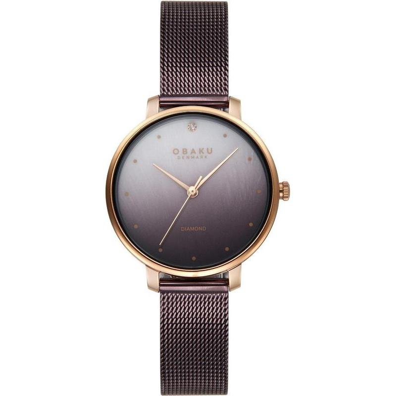 Obaku Denmark Diamond 30mm Women's Watch