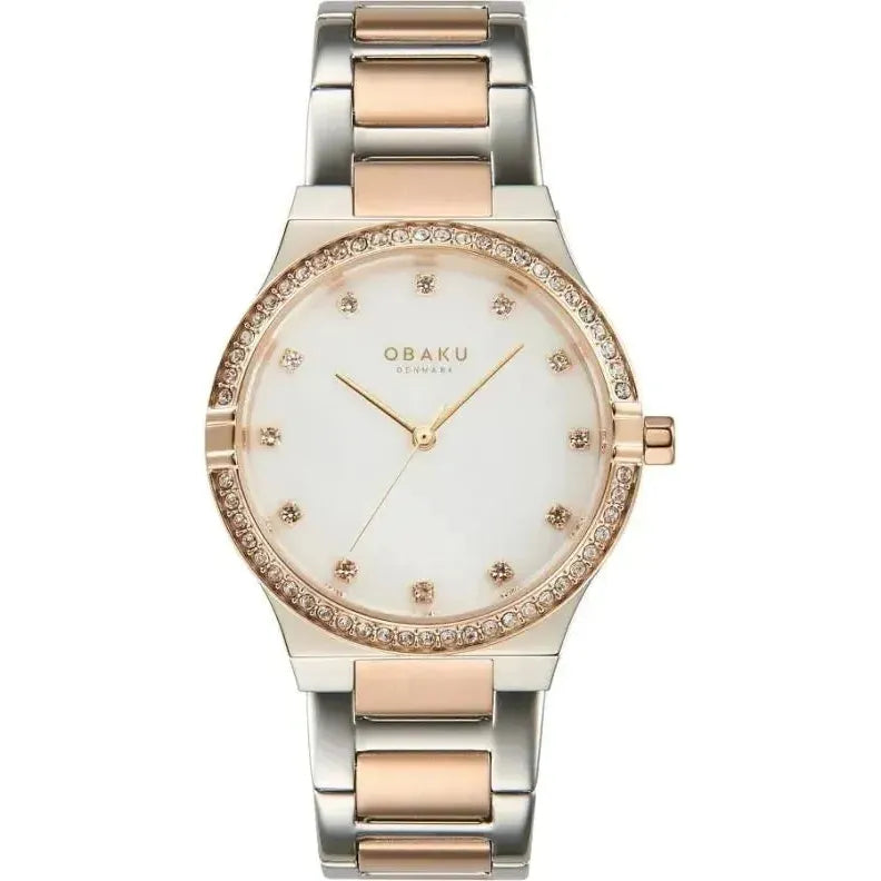 Obaku Denmark Diamond 32mm Women's Watch