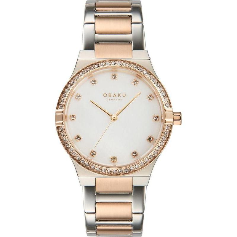 Obaku Denmark Diamond 32mm Women's Watch