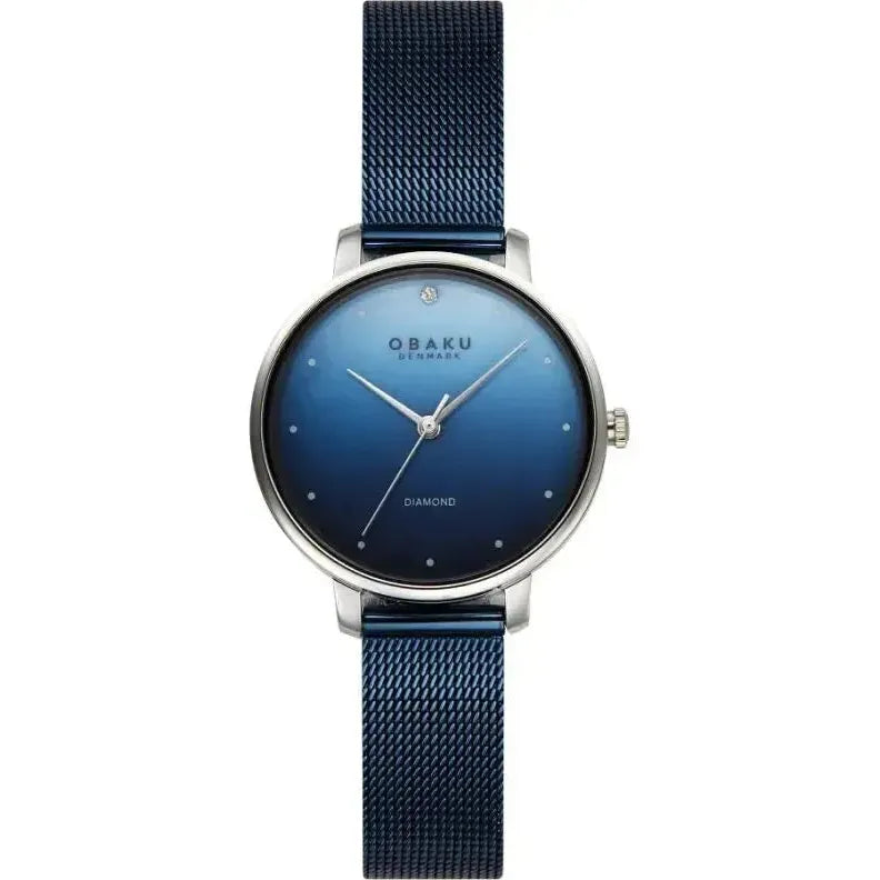 Obaku Denmark Diamond V320LXCZML-DL Women's Watch
