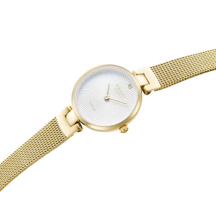Obaku Diamant Petite Gold 24mm Watch - V256SXGIMG
