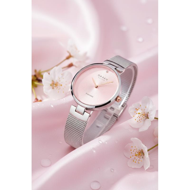 Obaku Diamant V256LXCPMC Women's Watch