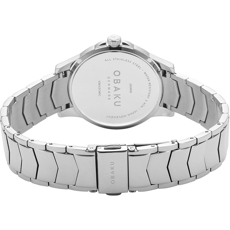 Obaku Jasmin Brace White 35mm Watch - V261LECWSC