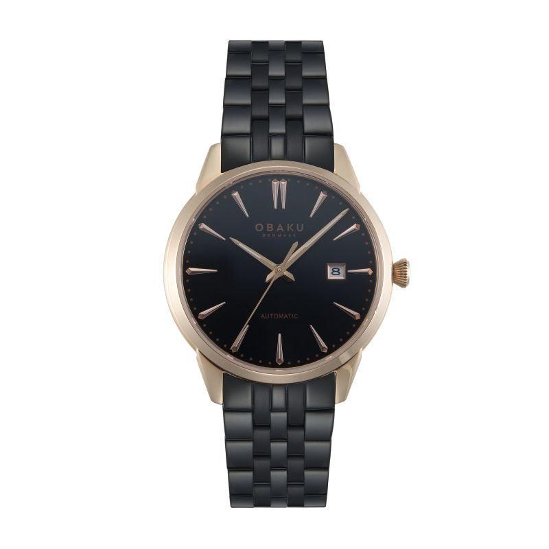 Obaku Kraft Automatic Ink Men's Watch