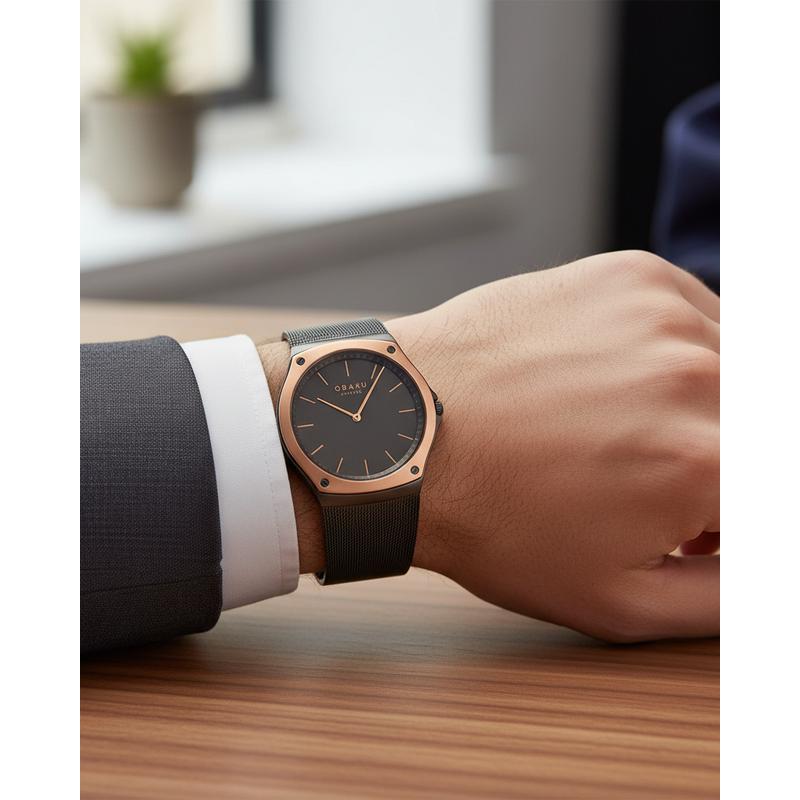 Obaku Lagen Granite V316GXDJMJ Watch