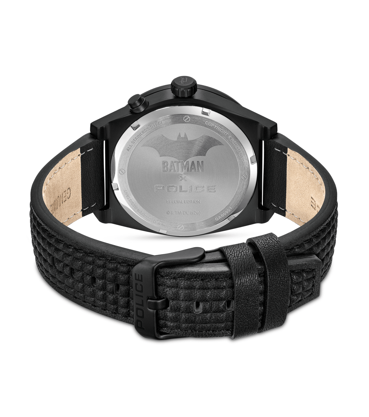 Police Ultimate Batman Men's 44x50.5mm Watch