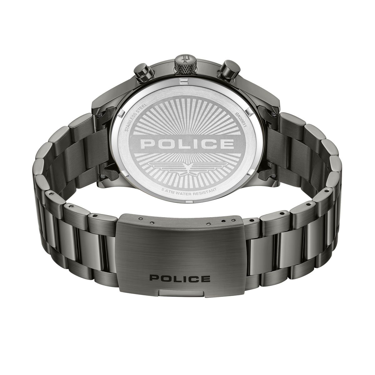 Police Driver Blue Dial Men's Watch
