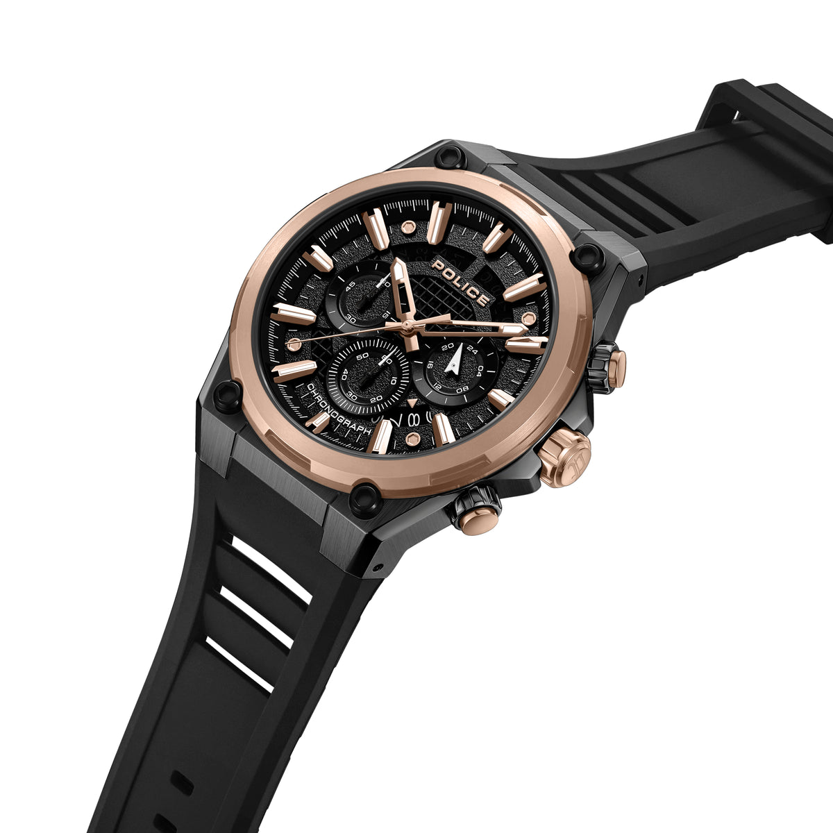 Police Uros Black Dial Men's Watch