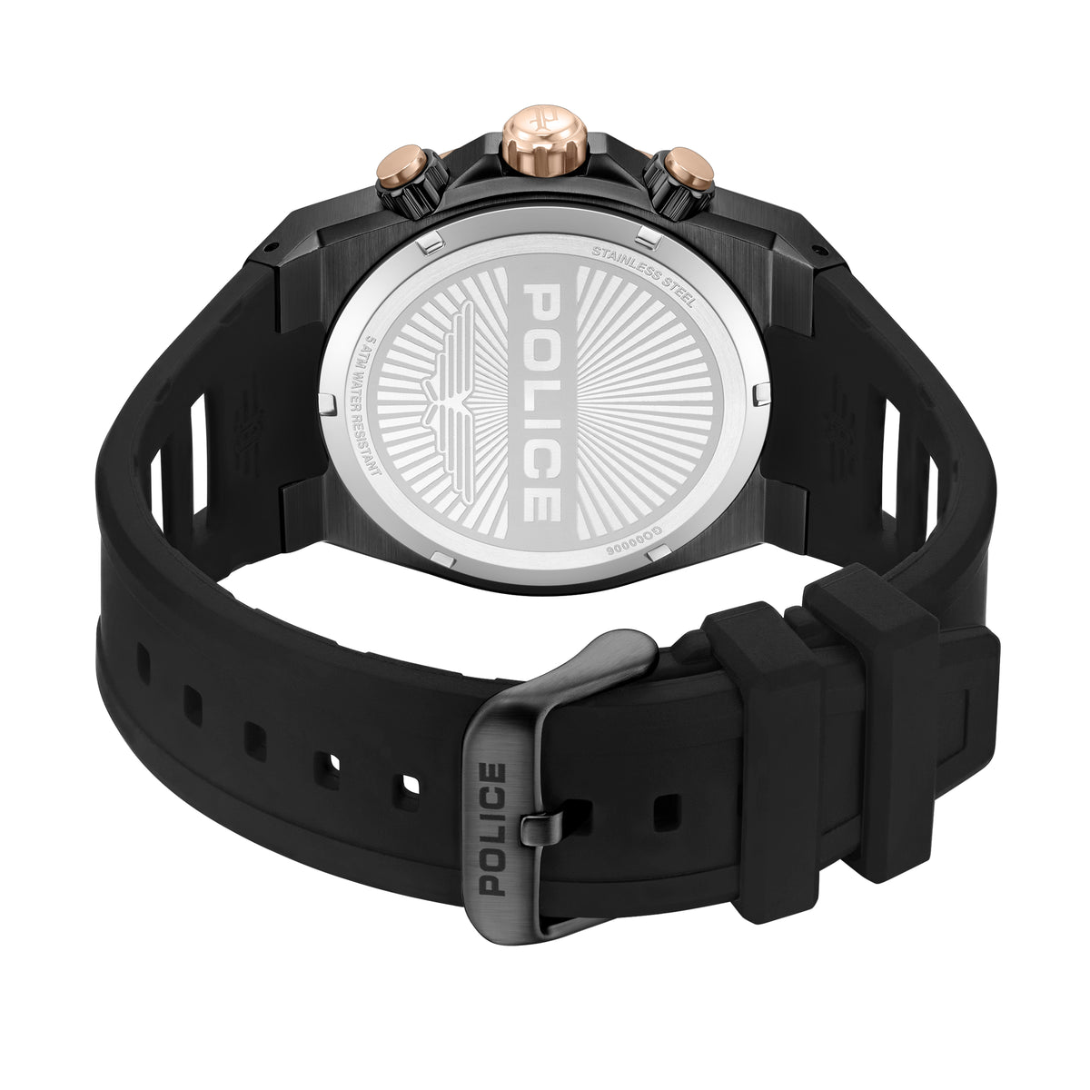 Police Uros Black Dial Men's Watch