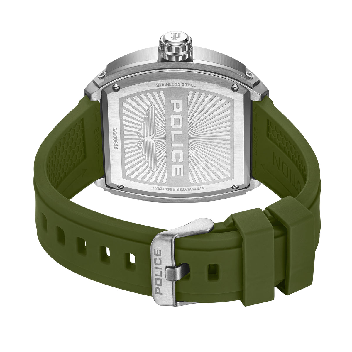 Police Flash Green Dial Men's Watch
