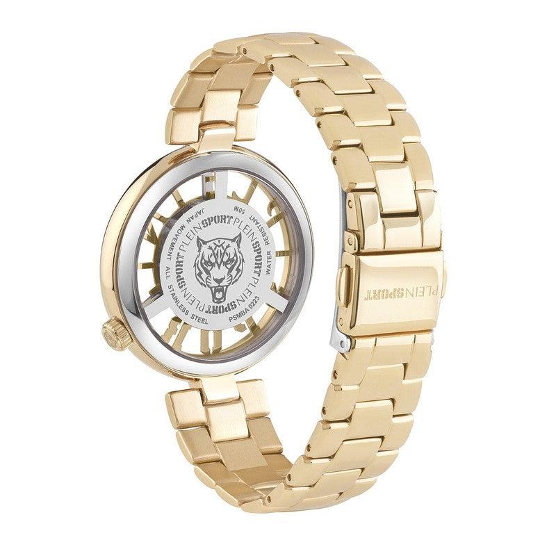 Plein Sport Tiger Luxe Gold Analog Watch 36mm
