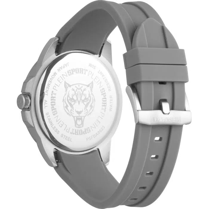 Plein Sport Touchdown Grey Analog Watch 44mm
