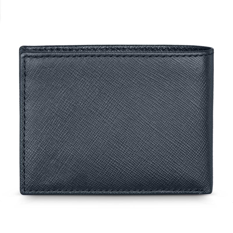 Police Aile Navy Leather Wallet