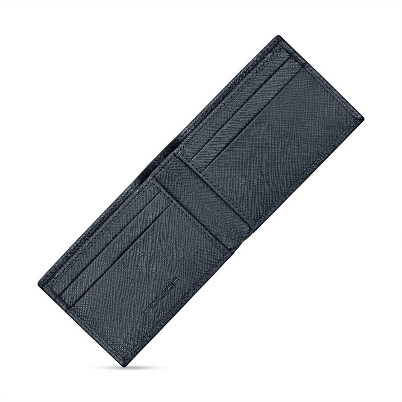 Police Aile Navy Leather Wallet
