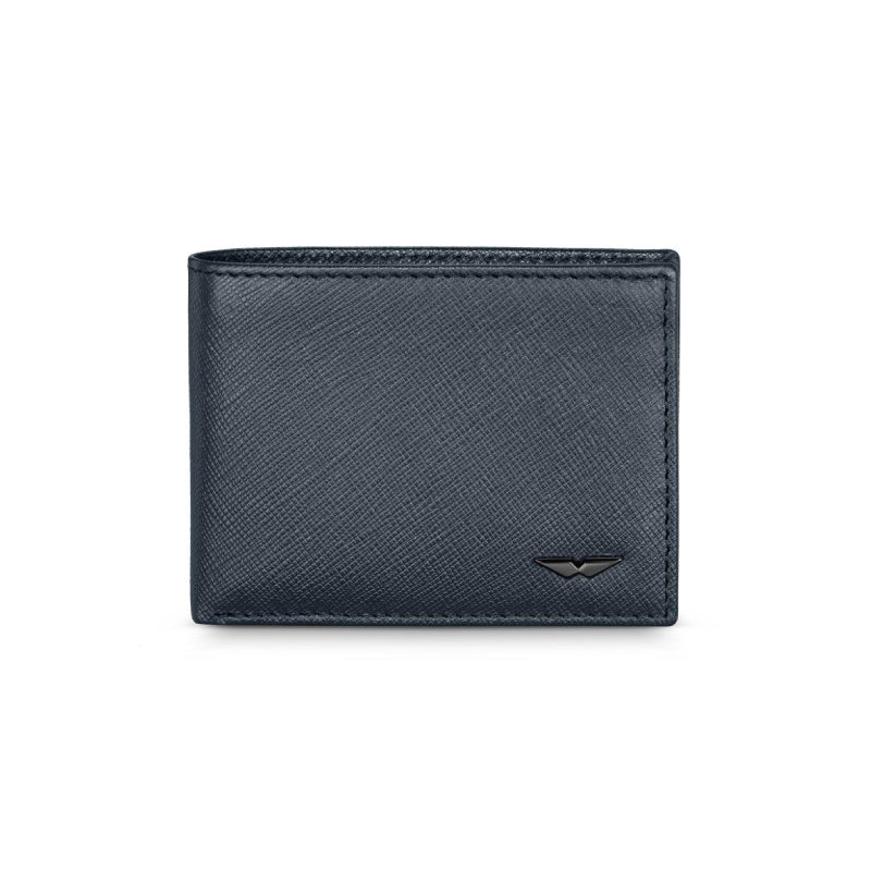 Police Aile Navy Leather Wallet