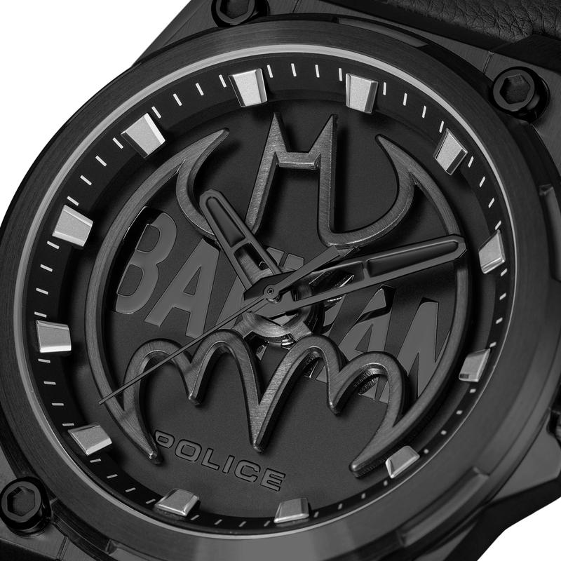 Police Batwing Special Batman Limited-Edition Watch - Black