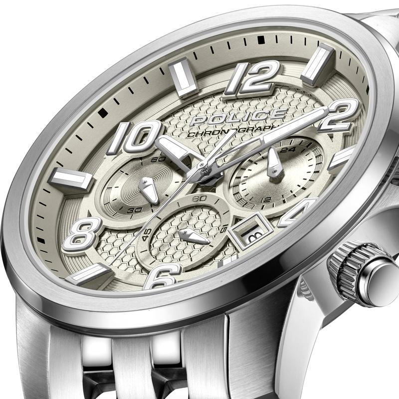 Police Belem Beige Dial Men's Watch