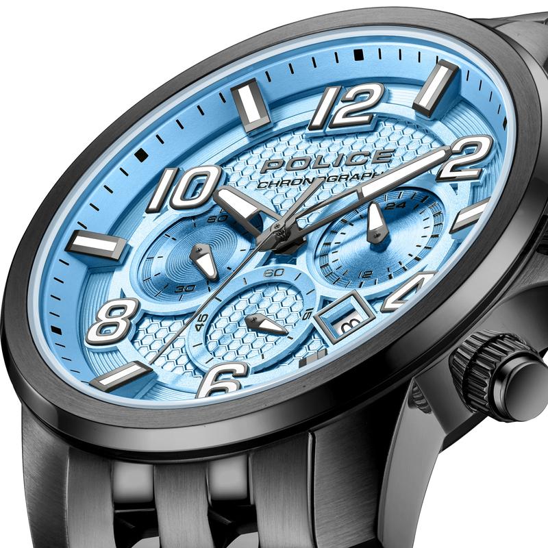 Police Belem Blue Dial Men's Watch