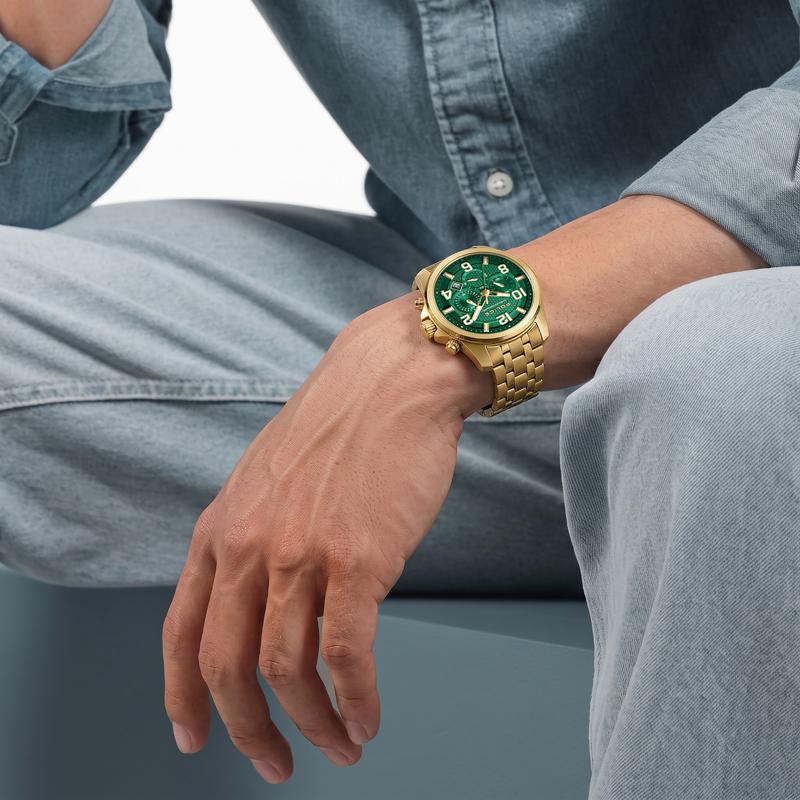 Police Belem Green Dial Men's Watch