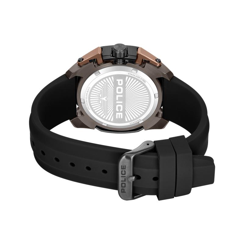 Police Black Centurian Watch For Men