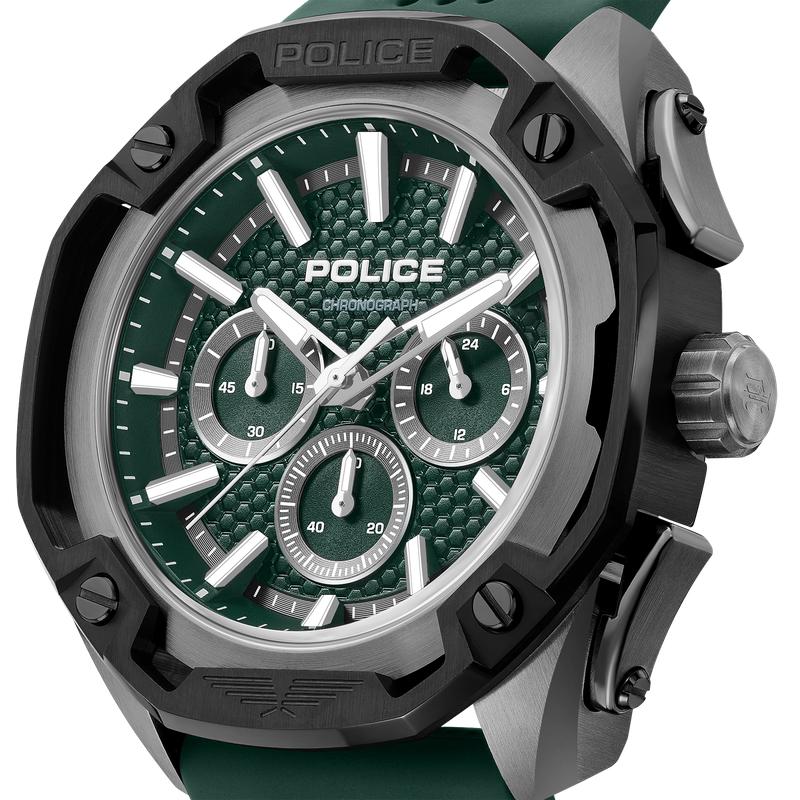 Police Charcoal Centurian Watch For Men