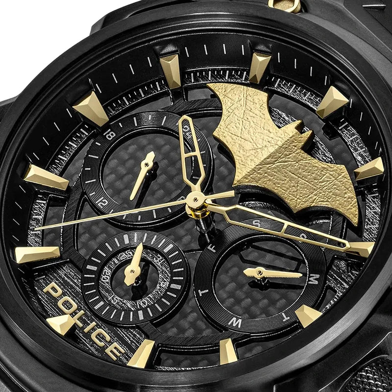 Police Crusader Watch and Batarang Bracelet 2.0 Set Limited Edition