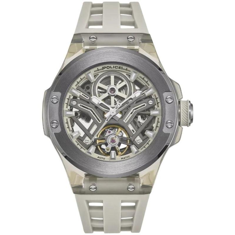 Police Cyclone Transparent Dial Men's Watch
