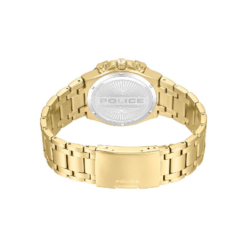 Police Guardian Men's Multifunction Stainless Steel Watch