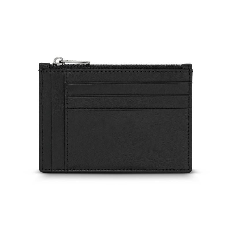 Police Luca Black Leather Card Case