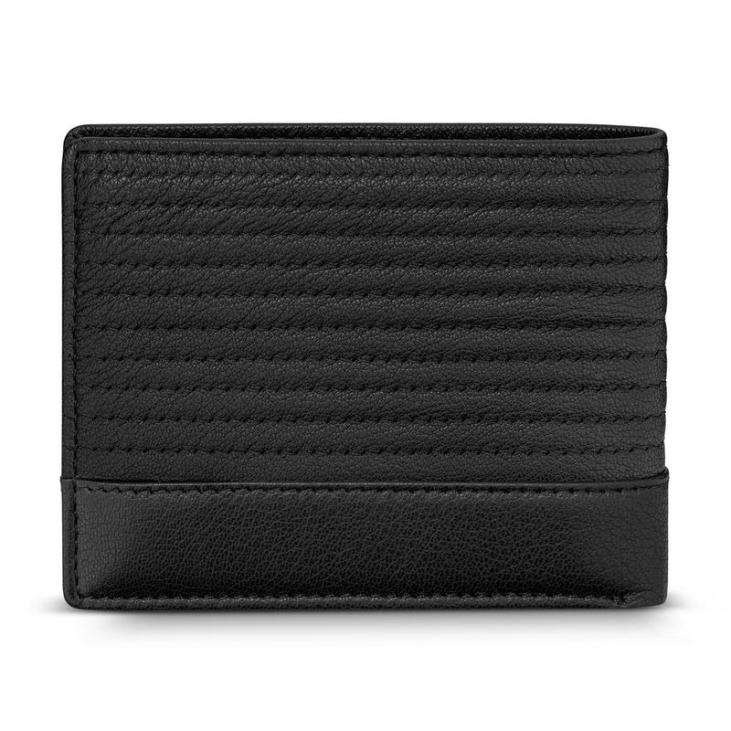 Police Luca Black Leather Wallet