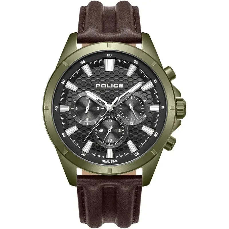 Police Malawi Green Dial Men's Watch