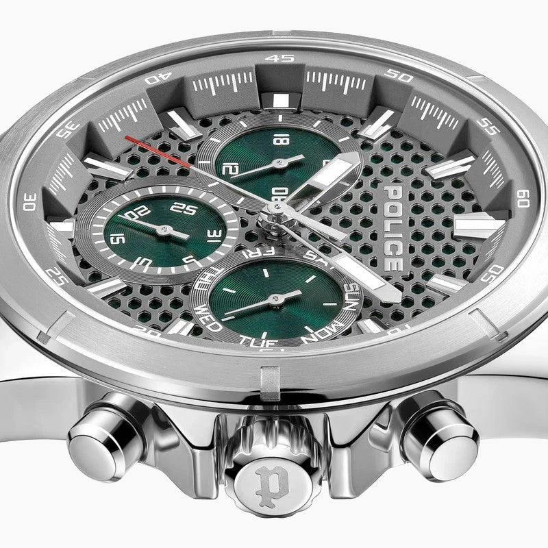 Police Malawi Stainless Steel Watch