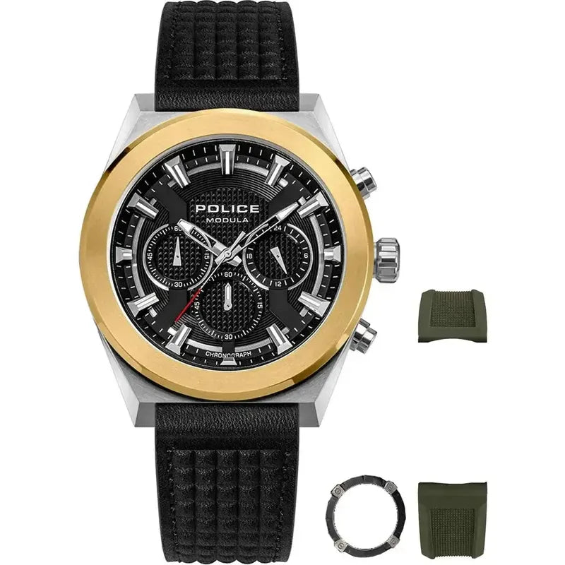 Police Modula 1.0 Black Dial Men's Watch