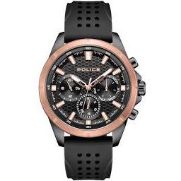 Police Motion Black Dial Men's Watch
