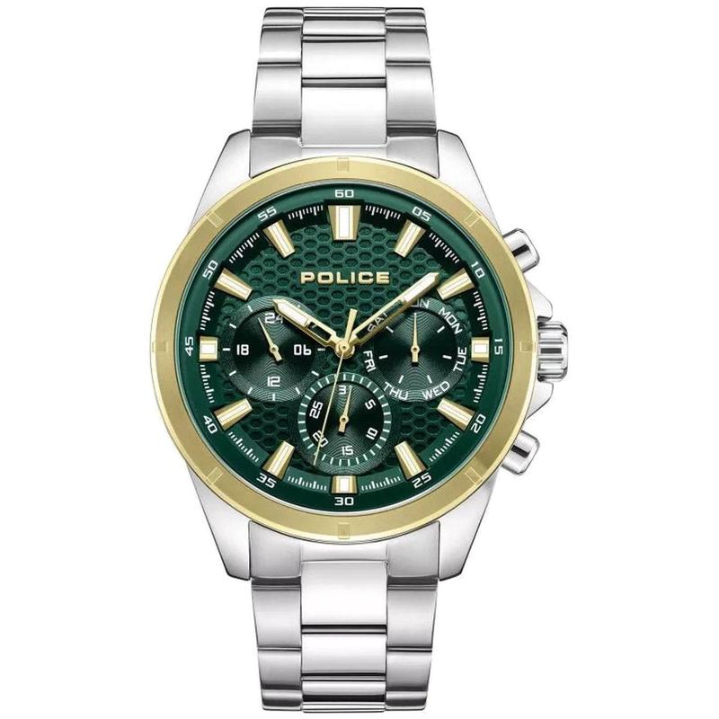 Police Motion Green Dial Men's Watch