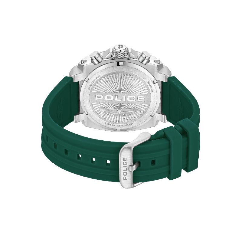 Police Norwood Watch - Green, Silver
