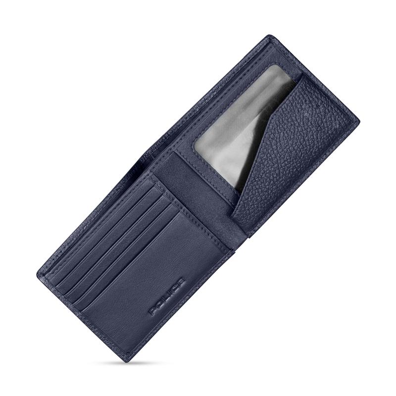 Police Primo Navy Leather Wallet