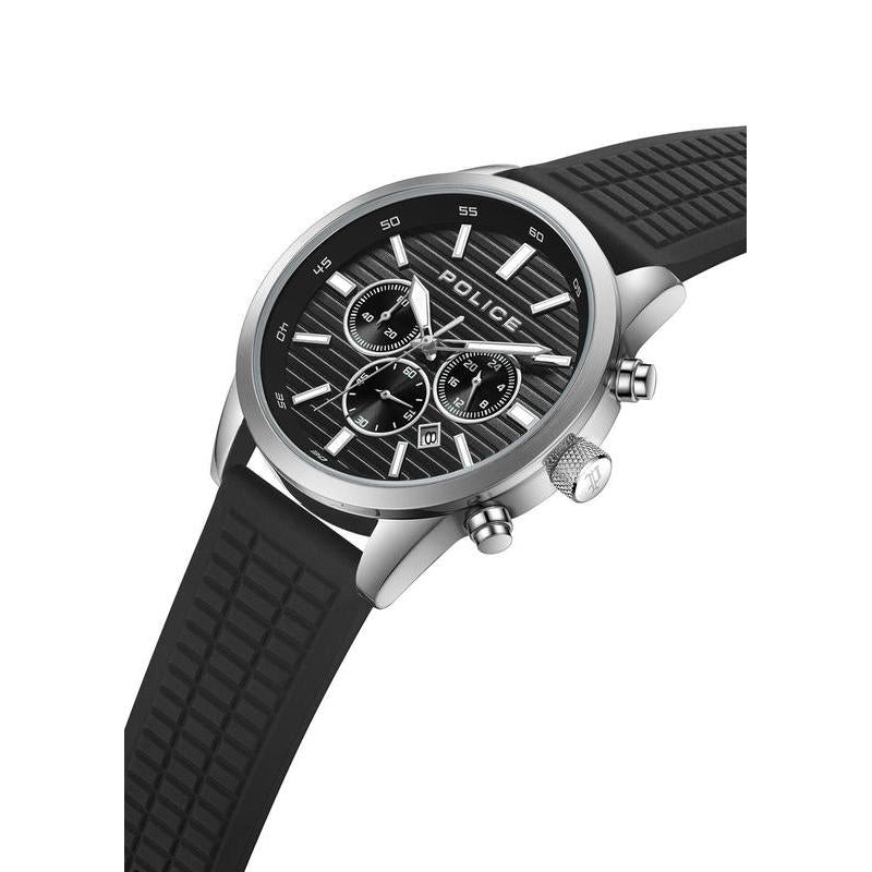 Police Black Resin Tangle Watch