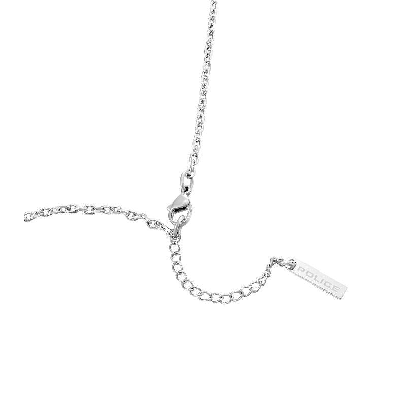 Police Revelry Necklace - Silver