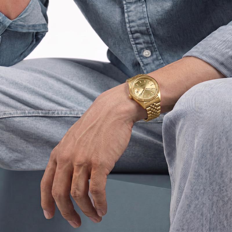 Police Stria Champagne Dial Men's Watch