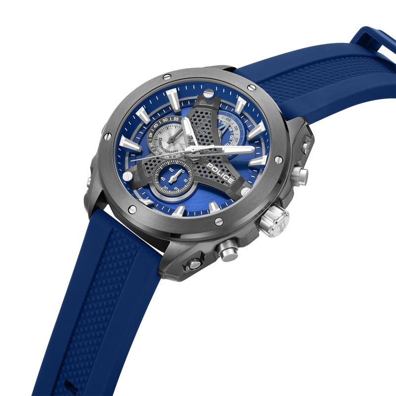 Police Wyvern Men's Watch - Blue