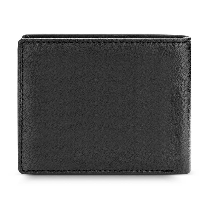 Police Zenx Black Leather Wallet