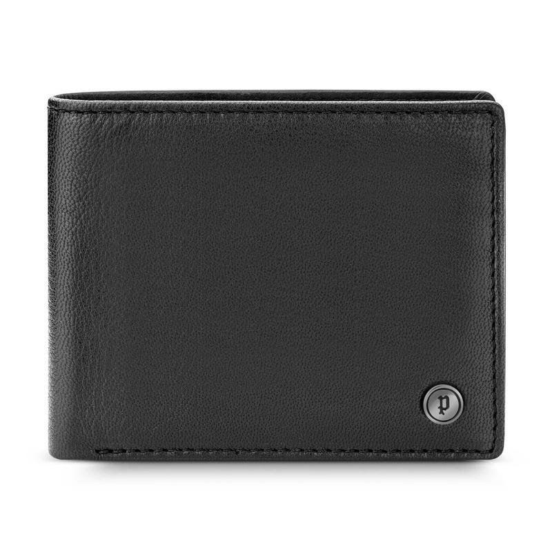 Police Zenx Black Leather Wallet