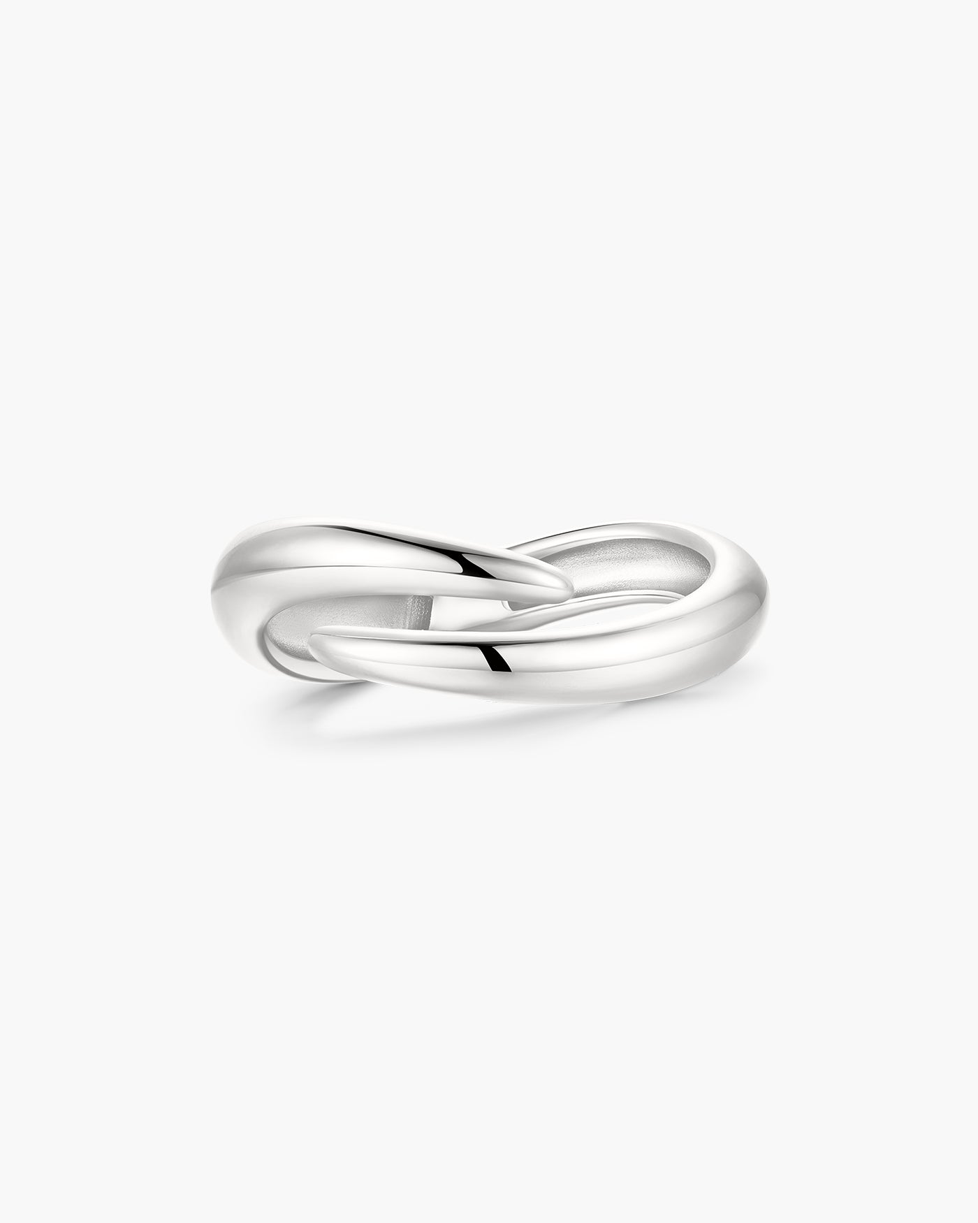 Ania Haie Silver Spiral Adjustable Ring
