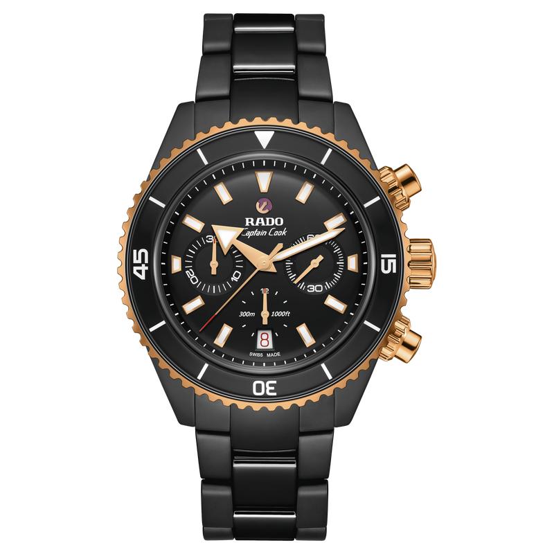 Rado Captain Cook High-Tech Ceramic Automatic Chronograph R32190153