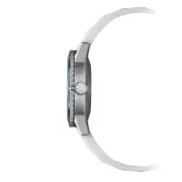 Raymond Weil Freelancer Diver Automatic 36mm White Dial Rubber Watch
