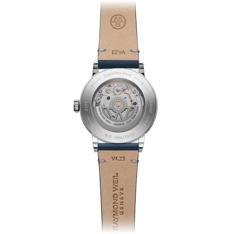 Raymond Weil Millesime Automatic Central Seconds Diamonds Watch - R2125SCS50011